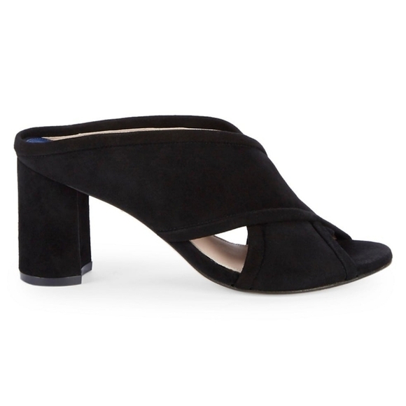 HP. Stuart Weitzman Mules - Picture 1 of 16